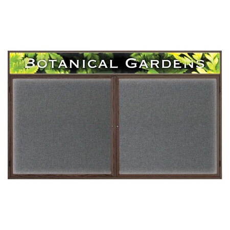 United Visual Products Open Faced Traditional Rounded Corkboard UV641ARC-WHITE-CLOUD
